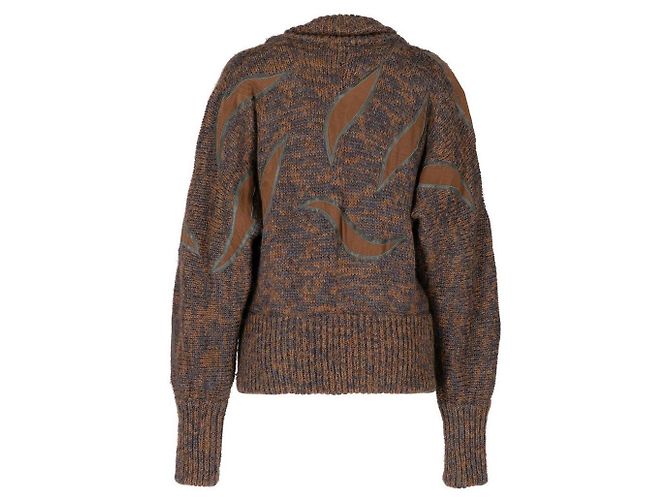 Autre Marque Tushy Wollcardigan braun grau gemustert - Ansicht 2