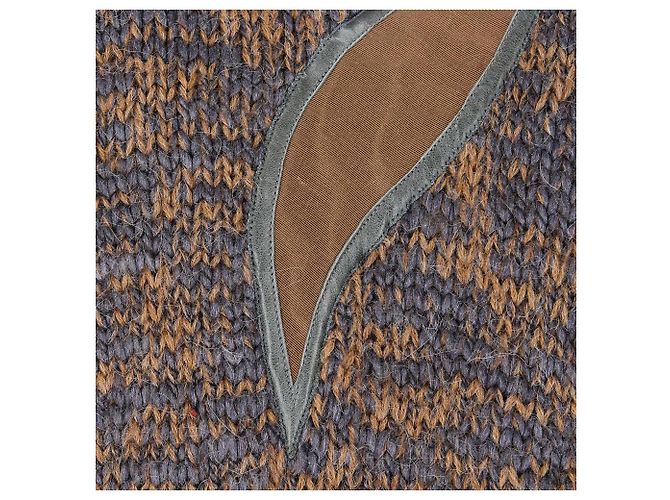 Autre Marque Tushy Wollcardigan braun grau gemustert - Ansicht 4