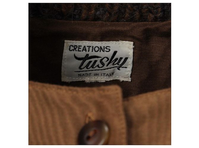 Autre Marque Tushy Wollcardigan braun grau gemustert - Ansicht 8