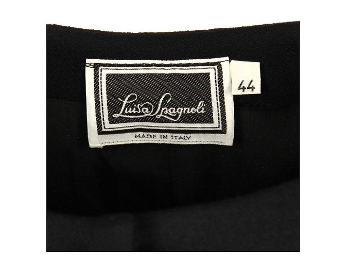 Giacca Luisa Spagnoli anni 80 Nero - vista 7
