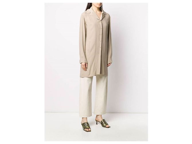 Camicia Gianfranco Ferré 90s Beige - vista 2