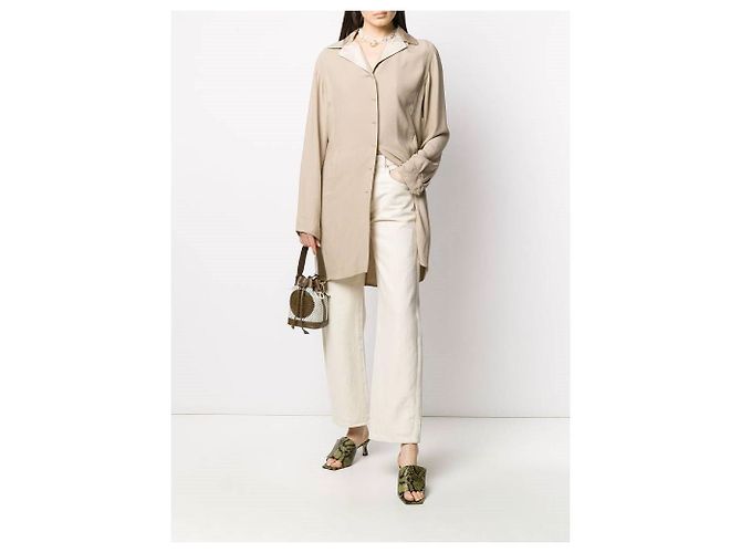 Camicia Gianfranco Ferré 90s Beige - vista 3