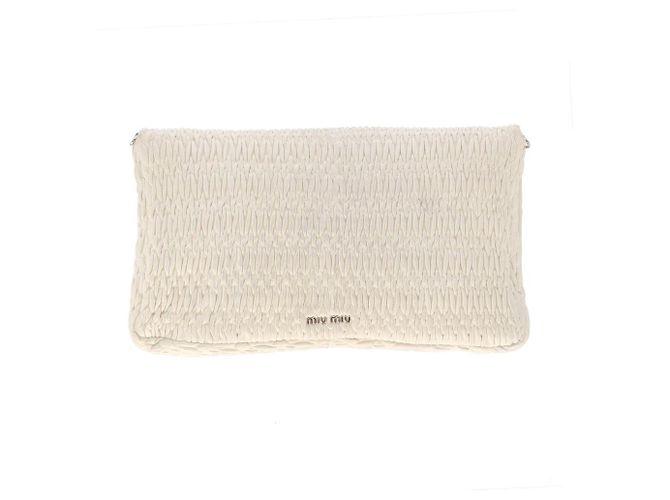 Miu Miu Borsa anni 2010 Bianco - vista 2