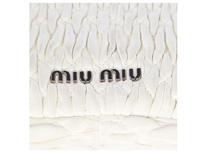 Miu Miu Borsa anni 2010 Bianco - vista 4