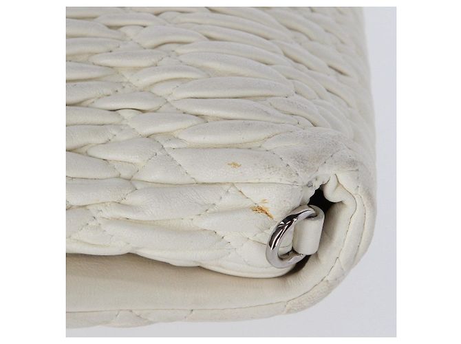 Miu Miu Borsa anni 2010 Bianco - vista 6