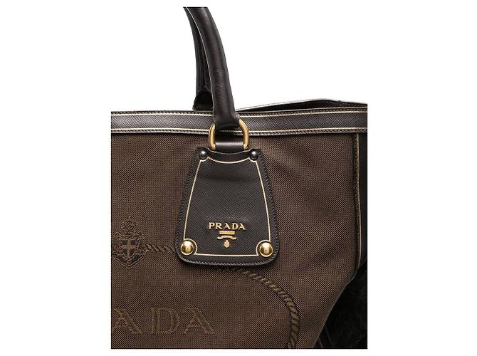 Autre Marque Prada Borsa anni 2010 Marrone - vista 3