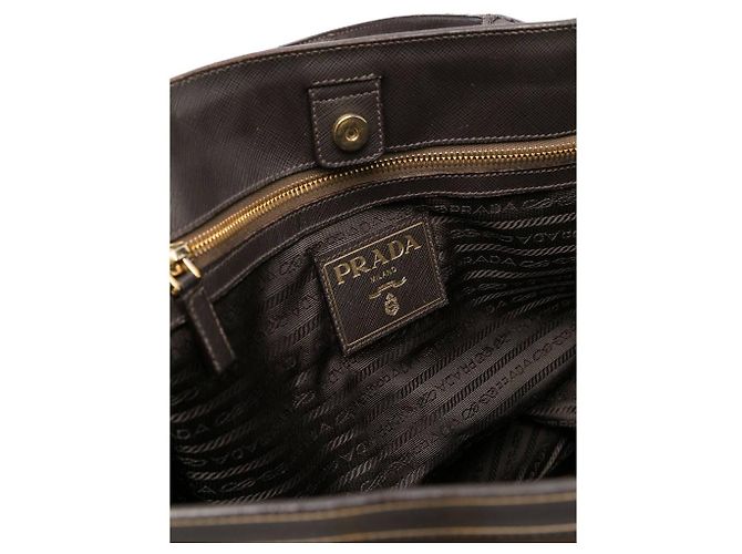 Autre Marque Prada Borsa anni 2010 Marrone - vista 4