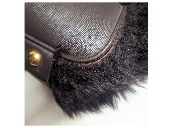 Autre Marque Prada Borsa anni 2010 Marrone - vista 5