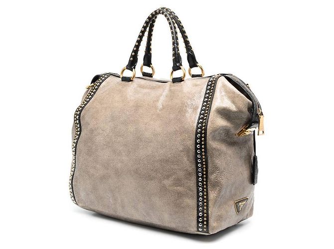 Autre Marque Prada Borsa anni 2010 Beige - vista 3