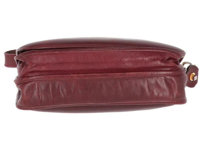 Autre Marque Cartier Borsa anni '80 Bordò - vista 3