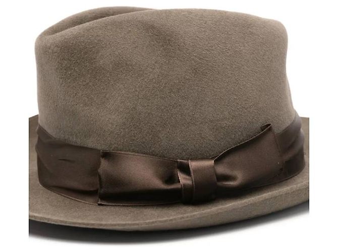 Autre Marque Giorgio Armani Hut aus den 90ern Grau - Ansicht 2