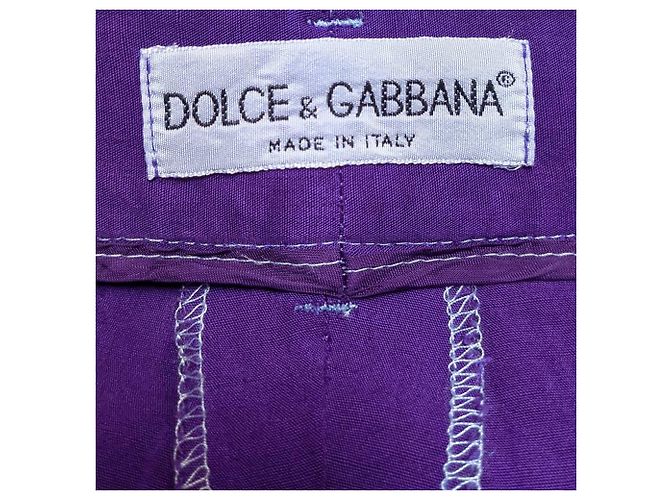Pantaloncini Dolce & Gabbana anni 2000 Porpora - vista 6