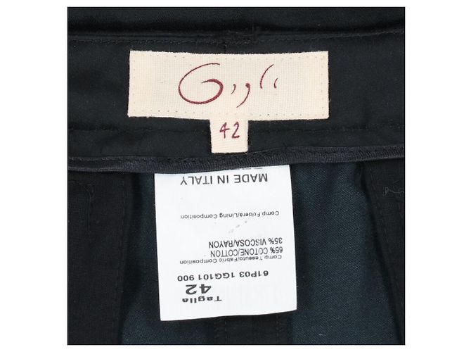 Autre Marque Romeo Gigli Hose aus den 2000ern Schwarz - Ansicht 7