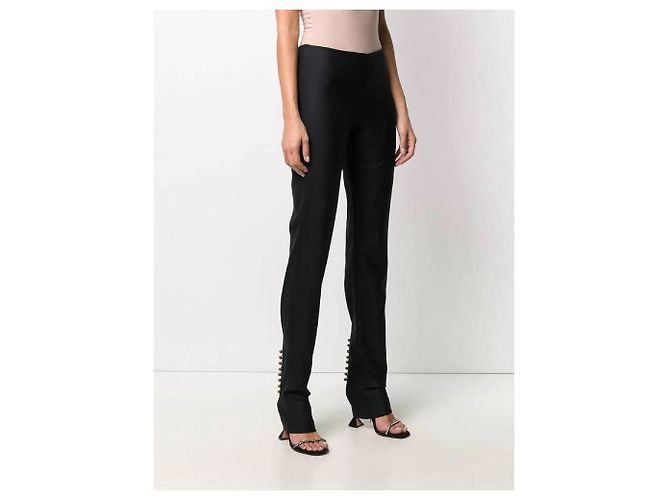 Versace Hose aus den 2000ern Schwarz - Ansicht 2
