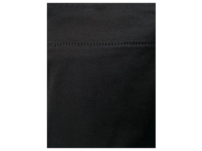 Pantalones Gucci negros de algodón de corte recto - vista 5