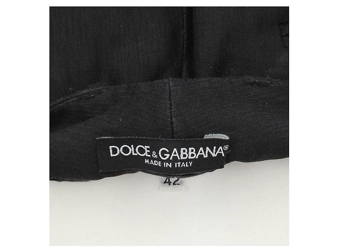 Dolce & Gabbana Capri-Hose aus den 2000ern Schwarz - Ansicht 6