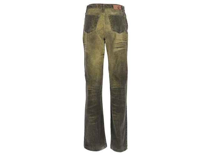 Jeans Roberto Cavalli anni 2000 Verde - vista 3