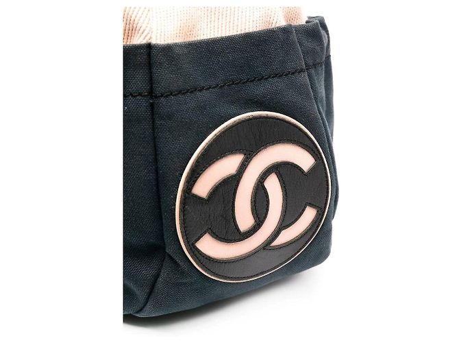 Chanel Women's Shoulder bags Blu navy - vista 4