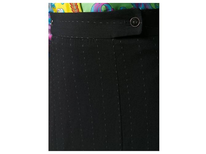 Salvatore Ferragamo Gonna anni 2000 Nero - vista 5