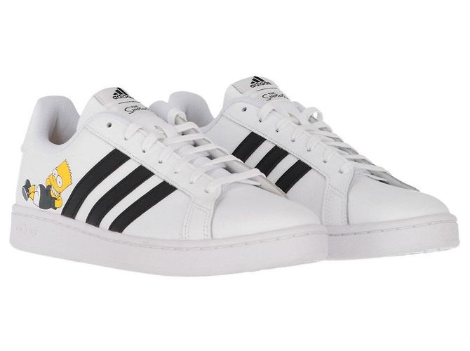 Adidas Men's Sneakers Bianco - vista 2