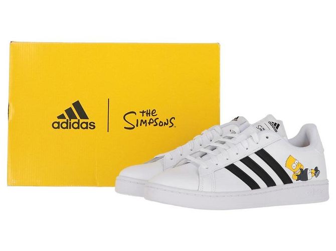 Adidas Men's Sneakers Bianco - vista 8
