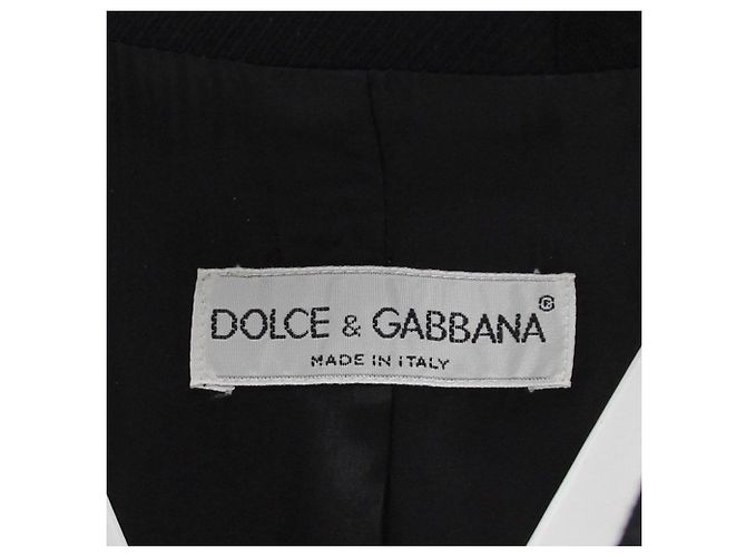 Dolce & Gabbana Giacca anni '90 Nero - vista 8