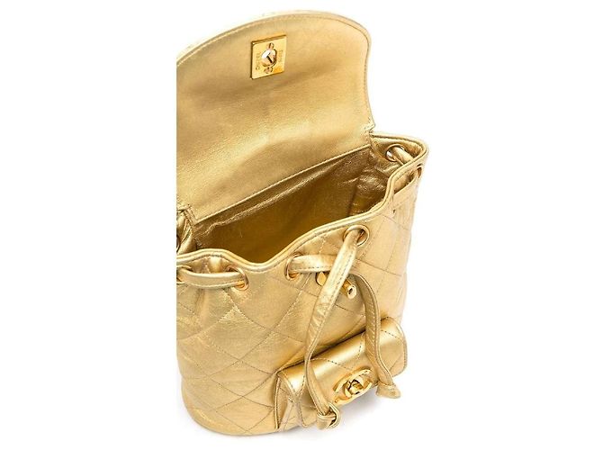 Chanel Zainetto anni '90 D'oro - vista 3