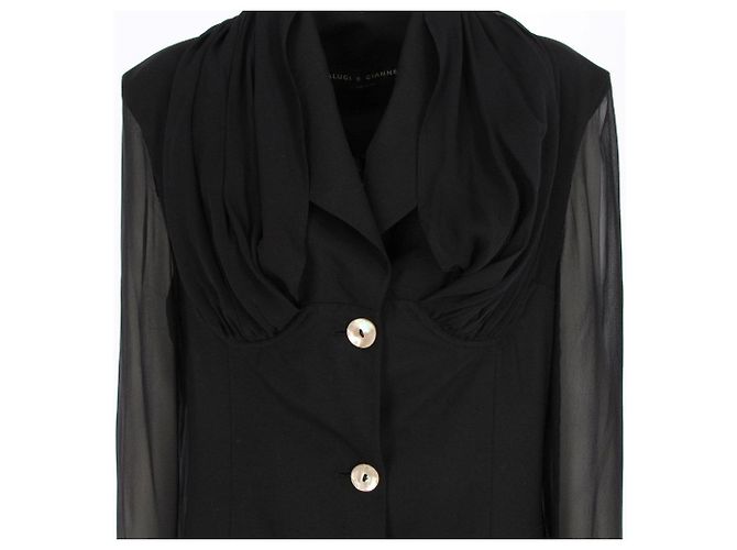 Autre Marque Chaquetas Calugi and Giannelli para mujer Negro - vista 4