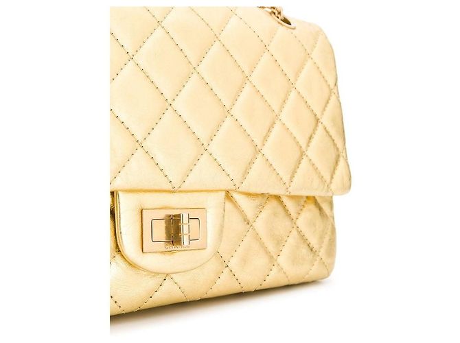 Borse a tracolla Chanel da donna D'oro - vista 4