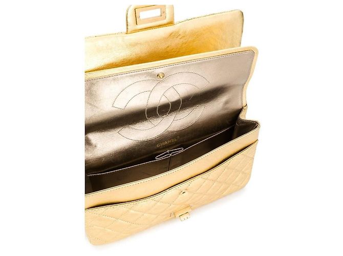 Borse a tracolla Chanel da donna D'oro - vista 5