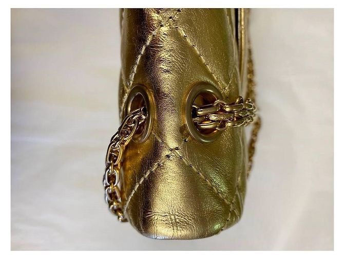 Borse a tracolla Chanel da donna D'oro - vista 6