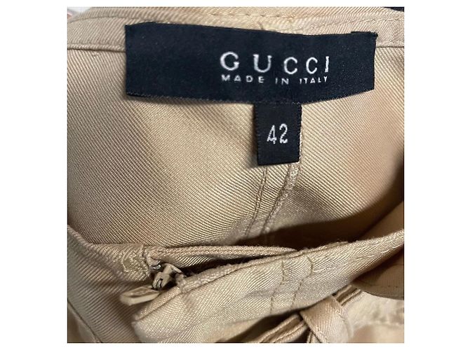 Gonna Gucci anni 2000 Beige - vista 6