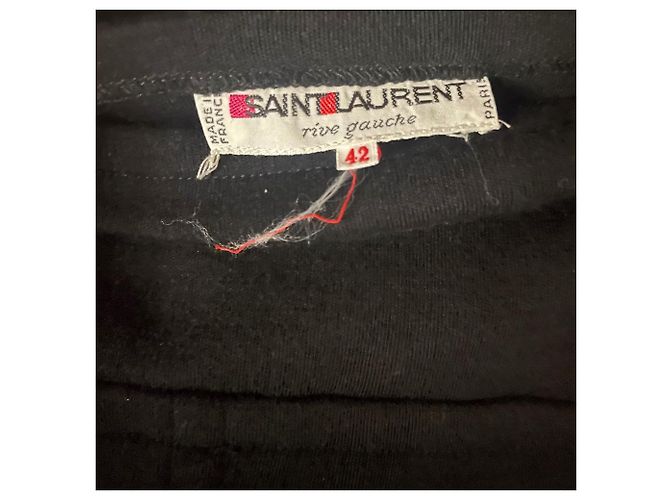 Yves Saint Laurent Rock 80er Jahre Schwarz - Ansicht 8