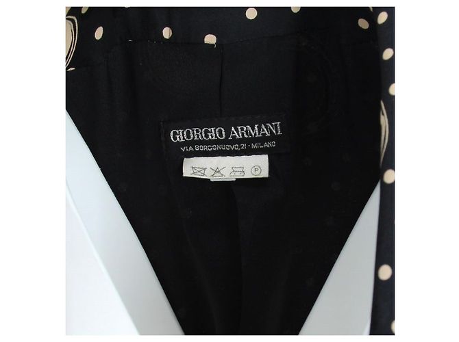 Giorgio Armani Giacca anni '80 Nero - vista 6