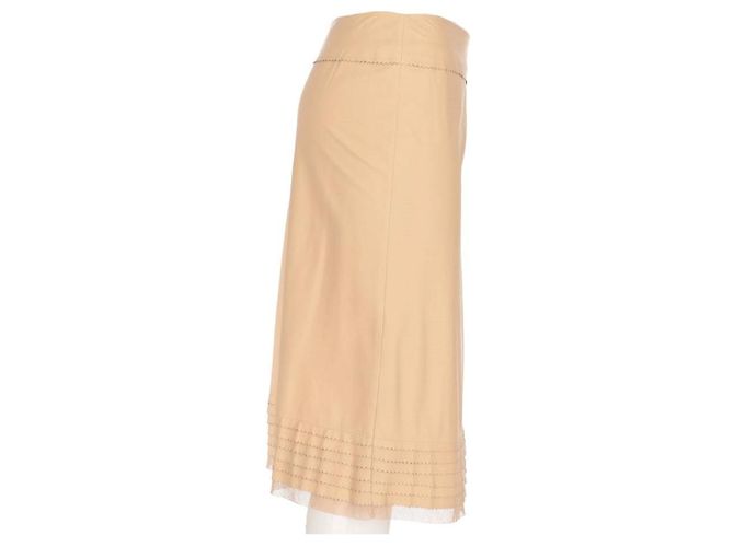 Hettabretz Gonna anni 2000 Beige - vista 3