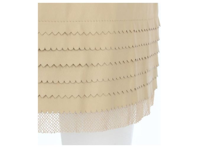 Hettabretz Gonna anni 2000 Beige - vista 5