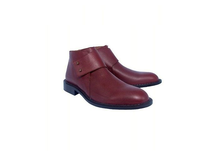 Autre Marque Romeo Gigli Stivaletti anni '90 Bordò - vista 3