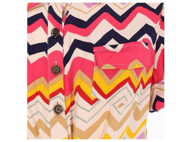 Diane Von Furstenberg Abito Diane von Fürstenberg anni 2010 Multicolore - vista 5