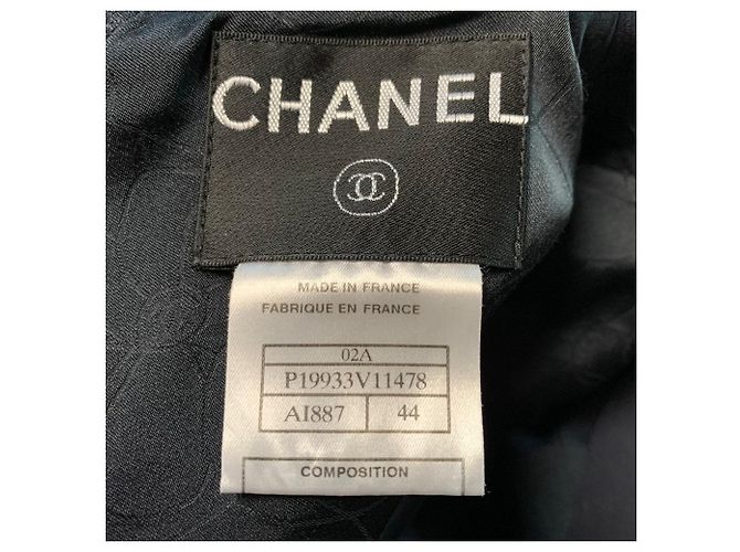 Chanel Blue Wool Jacket - view 7