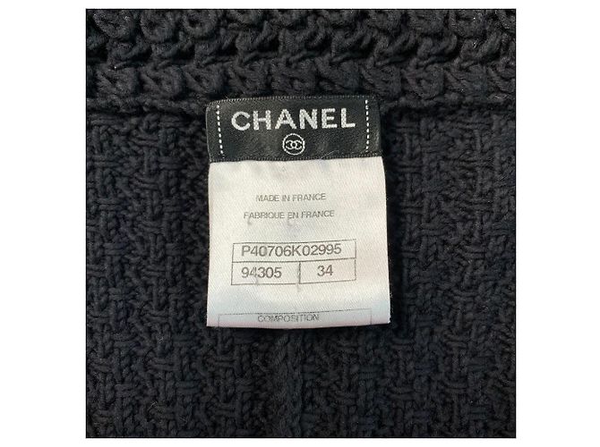Chanel Cardigan 2010er Jahre Blau - Ansicht 7