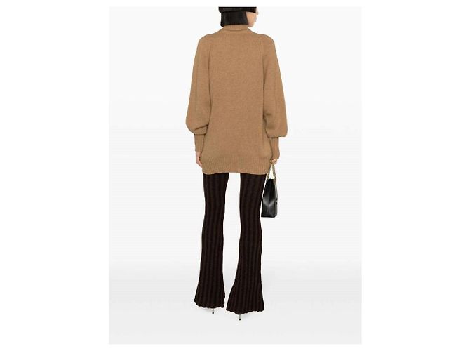 Jersey Chanel Beige de Pelo de Camello - vista 2