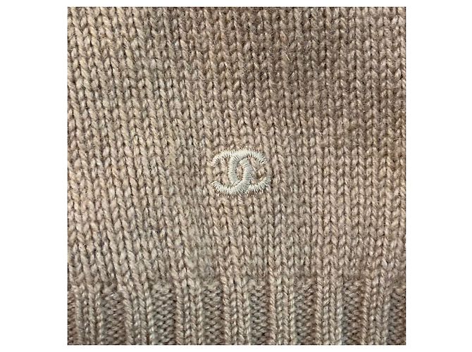 Jersey Chanel Beige de Pelo de Camello - vista 5