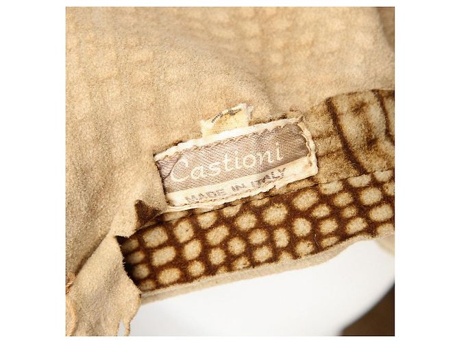 Autre Marque Castioni Lederkleid braun Animal Print - Ansicht 7