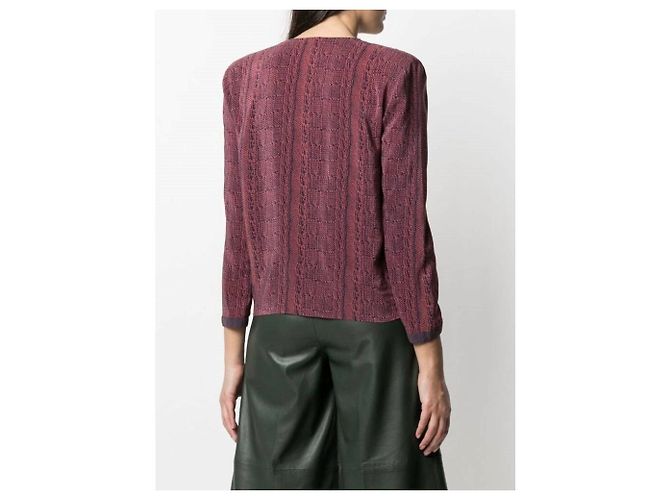 Blusa Giorgio Armani de los 90 Rosa - vista 4