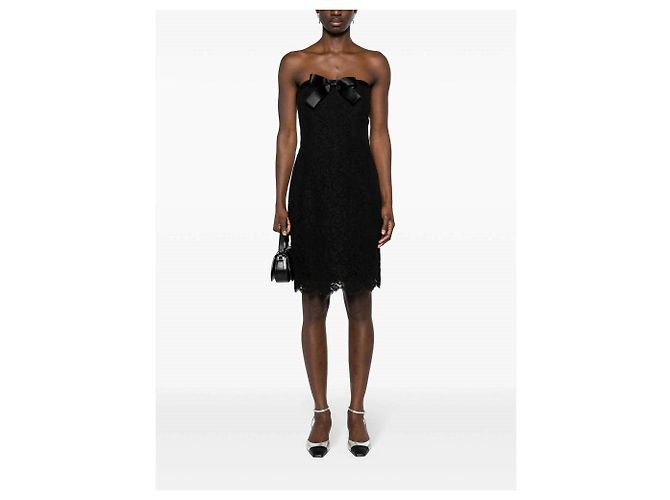 Chanel Kleid aus schwarzer Spitze - Ansicht 3
