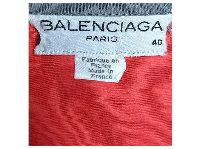 Top sin mangas de algodón rojo Balenciaga Roja - vista 6