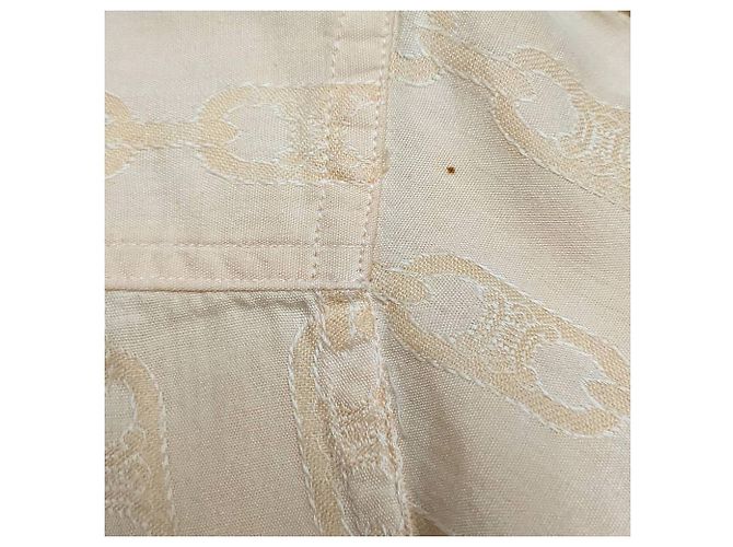 Camisa Céline de jacquard de algodón rosa con cadenas - vista 8