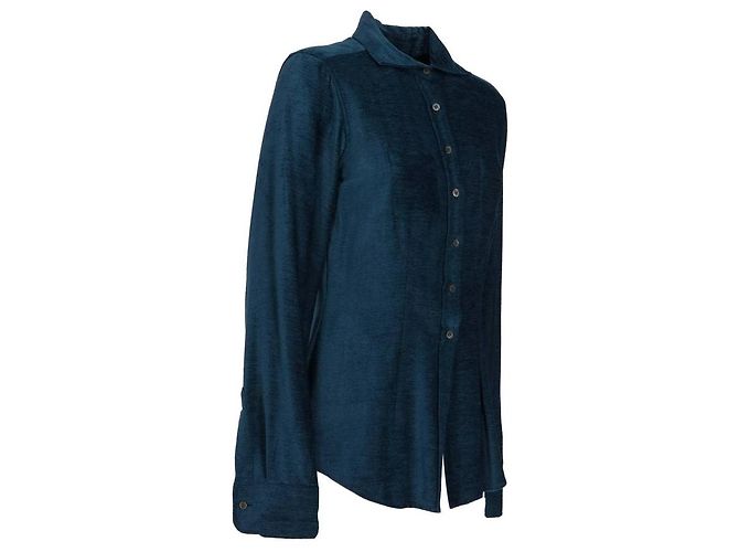 Camicia Romeo Gigli 90s Blu - vista 2