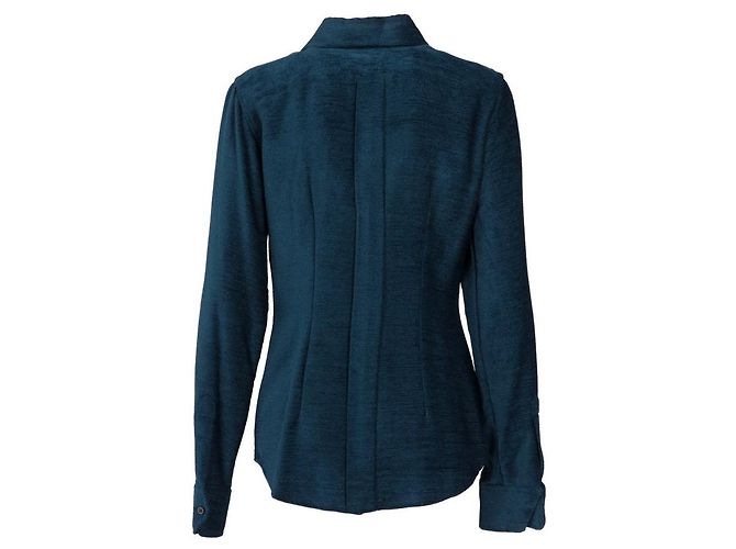 Camicia Romeo Gigli 90s Blu - vista 4