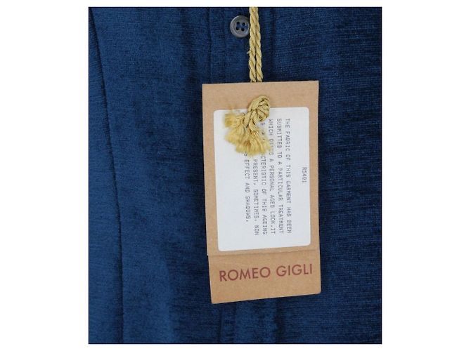 Camicia Romeo Gigli 90s Blu - vista 8